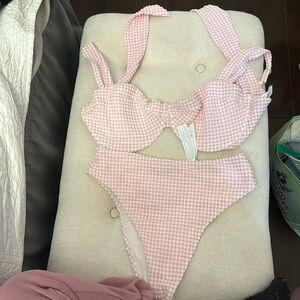 A&F bikini set, L top and M bottom.